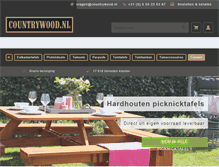 Tablet Screenshot of countrywood.nl
